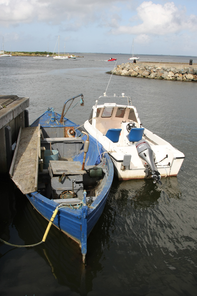 Small fishing boats, Wexford Harbour, Eire