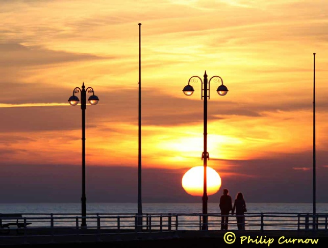 Aberystwyth Sunset in February.